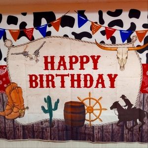 Large birthday banner